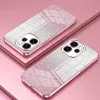 Phonesta Crystal Sparkle Silicone Back Cover hoesje voor Oppo Reno15 Pro - Roze 1