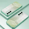 Phonesta Crystal Sparkle Silicone Back Cover hoesje voor Samsung Galaxy A57 - Groen 2