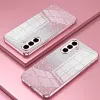 Phonesta Crystal Sparkle Silicone Back Cover hoesje voor Samsung Galaxy A57 - Roze 2