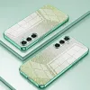 Phonesta Crystal Sparkle Silicone Back Cover hoesje voor Samsung Galaxy S25 FE - Groen 2