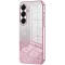 Phonesta Crystal Sparkle Silicone Back Cover hoesje voor Samsung Galaxy S26 Plus - Roze