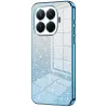 Phonesta Crystal Sparkle Silicone Back Cover hoesje voor Xiaomi 15T Pro - Blauw