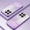 Phonesta Crystal Sparkle Silicone Back Cover hoesje voor Xiaomi 15T Pro - Paars 2