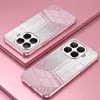 Phonesta Crystal Sparkle Silicone Back Cover hoesje voor Xiaomi 15T Pro - Roze 2