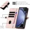Phonesta Embossed Lines Book Wallet Case hoesje voor Samsung Galaxy Z Fold 6 - Roze 5