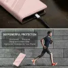 Phonesta Embossed Lines Book Wallet Case hoesje voor Xiaomi Redmi 14C / Xiaomi Poco C75 - Roze 6