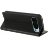 Phonesta Embossed Lines Book Wallet Case hoesje voor Google Pixel 9 / 9 Pro - Zwart 3