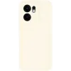 Phonesta Grooved Silicone Back Cover hoesje voor Oppo Reno13 F 4G/5G / Reno13 FS 5G - Beige