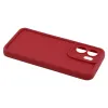 Phonesta Grooved Silicone Back Cover hoesje voor Oppo Reno13 F 4G/5G / Reno13 FS 5G - Rood 5