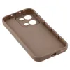 Phonesta Grooved Silicone Back Cover hoesje voor Oppo Reno13 - Bruin 5