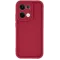 Phonesta Grooved Silicone Back Cover hoesje voor Oppo Reno13 - Rood