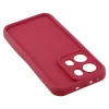 Phonesta Grooved Silicone Back Cover hoesje voor Oppo Reno13 Pro - Rood 4