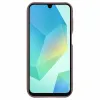 Phonesta Grooved Silicone Back Cover hoesje voor Samsung Galaxy A16 - Bruin 2