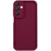 Phonesta Grooved Silicone Back Cover hoesje voor Samsung Galaxy A16 - Rood