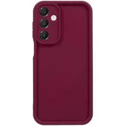 Phonesta Grooved Silicone Back Cover hoesje voor Samsung Galaxy A16 - Rood
