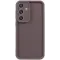 Phonesta Grooved Silicone Back Cover hoesje voor Samsung Galaxy S25 - Bruin