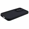 Phonesta Grooved Silicone Back Cover hoesje voor Samsung Galaxy S25 Plus - Zwart 4