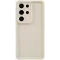 Phonesta Grooved Silicone Back Cover hoesje voor Samsung Galaxy S25 Ultra - Beige