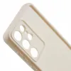 Phonesta Grooved Silicone Back Cover hoesje voor Samsung Galaxy S25 Ultra - Beige 5