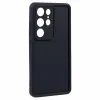 Phonesta Grooved Silicone Back Cover hoesje voor Samsung Galaxy S25 Ultra - Zwart 3