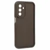 Phonesta Grooved Silicone Back Cover hoesje voor Samsung Galaxy A26 - Bruin 3