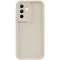 Phonesta Grooved Silicone Back Cover hoesje voor Samsung Galaxy A36 - Beige