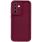 Phonesta Grooved Silicone Back Cover hoesje voor Samsung Galaxy A36 - Rood