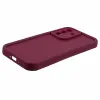 Phonesta Grooved Silicone Back Cover hoesje voor Samsung Galaxy A36 - Rood 4