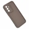 Phonesta Grooved Silicone Back Cover hoesje voor Samsung Galaxy A56 - Bruin 5