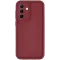 Phonesta Grooved Silicone Back Cover hoesje voor Samsung Galaxy A56 - Rood