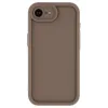 Phonesta Grooved Silicone Back Cover hoesje voor Apple iPhone 17e/16e - Bruin 3
