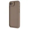 Phonesta Grooved Silicone Back Cover hoesje voor Apple iPhone 17e/16e - Bruin 4