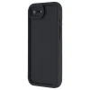 Phonesta Grooved Silicone Back Cover hoesje voor Apple iPhone 17e/16e - Zwart 4
