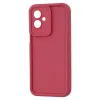 Phonesta Grooved Silicone Back Cover hoesje voor Motorola Moto G55 - Rood 3