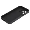 Phonesta Grooved Silicone Back Cover hoesje voor Motorola Moto G55 - Zwart 5
