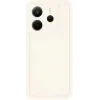Phonesta Grooved Silicone Back Cover hoesje voor Xiaomi Redmi Note 14 4G - Beige