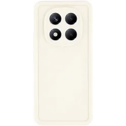 Phonesta Grooved Silicone Back Cover hoesje voor Xiaomi Redmi Note 14 Pro 4G - Beige