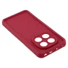 Phonesta Grooved Silicone Back Cover hoesje voor Xiaomi Redmi Note 14 Pro 4G - Rood 4