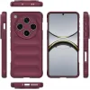 Phonesta GripShell Silicone Back Cover hoesje voor Oppo Find X8 Pro - Bordeaux 3