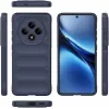 Phonesta GripShell Silicone Back Cover hoesje voor Oppo Reno12 F/Reno12 FS - Donkerblauw 3