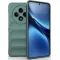Phonesta GripShell Silicone Back Cover hoesje voor Oppo Reno12 F/Reno12 FS - Donkergroen