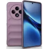 Phonesta GripShell Silicone Back Cover hoesje voor Oppo Reno12 F/Reno12 FS - Paars