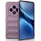 Phonesta GripShell Silicone Back Cover hoesje voor Oppo Reno12 F/Reno12 FS - Paars