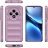 Phonesta GripShell Silicone Back Cover hoesje voor Oppo Reno12 F/Reno12 FS - Paars 3