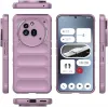 Phonesta GripShell Silicone Back Cover hoesje voor Nothing Phone (3a) Pro - Paars 3