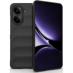 Phonesta GripShell Silicone Back Cover hoesje voor Xiaomi Poco X7 Pro - Zwart