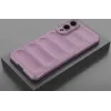 Phonesta GripShell Silicone Back Cover hoesje voor Samsung Galaxy S25 Edge - Paars 2