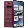 Phonesta GripShell Silicone Back Cover hoesje voor Nothing Phone (3a) - Bordeaux