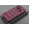 Phonesta GripShell Silicone Back Cover hoesje voor Nothing Phone (3a) - Bordeaux 2