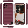 Phonesta GripShell Silicone Back Cover hoesje voor Nothing CMF Phone 2 Pro - Bordeaux 5